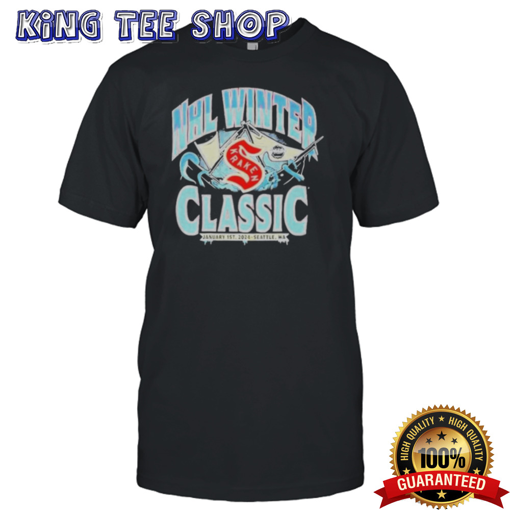 Seattle Kraken NHL 2024 Winter T Shirt