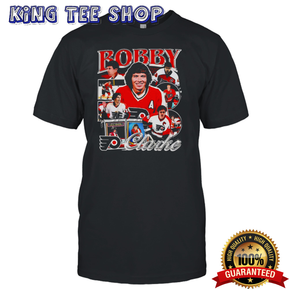 Bobby Clarke Philadelphia Flyers 70s Hockey Jersey Shirt