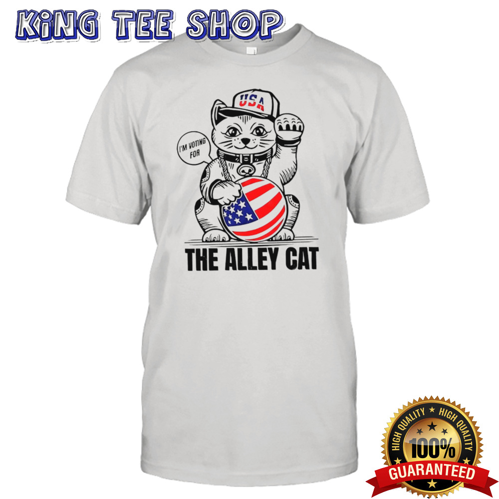 I’m voting for the alley cat shirt