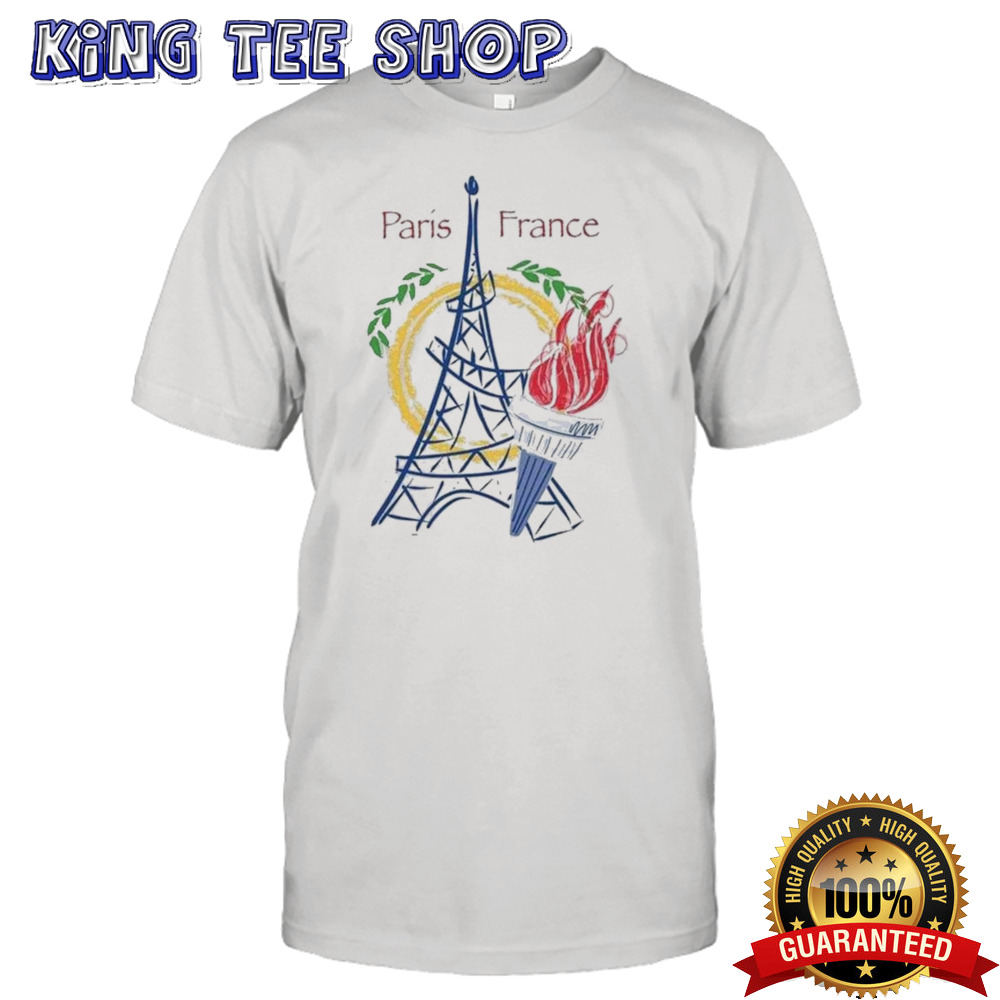 Paris Travel Olympic T-shirt