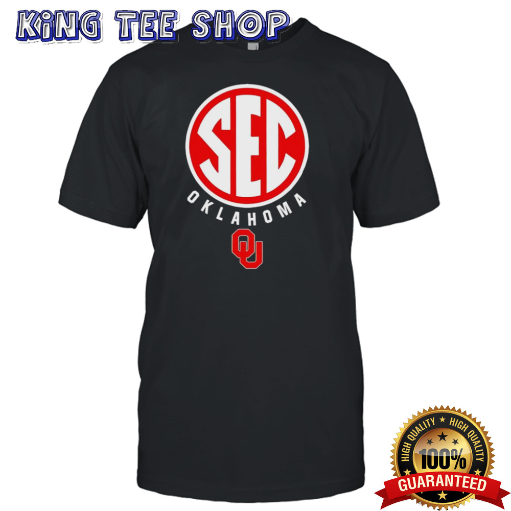 Sec Oklahoma Sooners logo shirt
