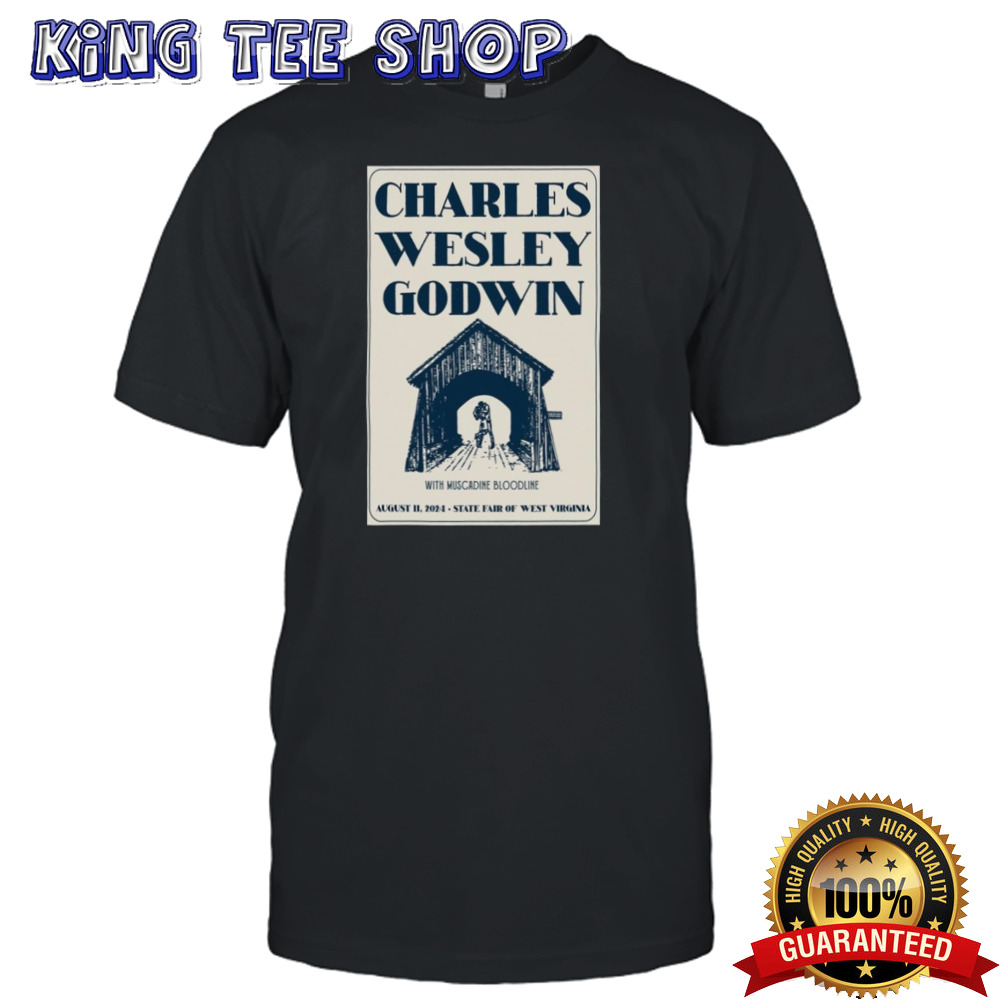 Charles Wesley Godwin At State Fair Of West Virginia In Lewisburg, WV On August 11 2024 Poster Shirt