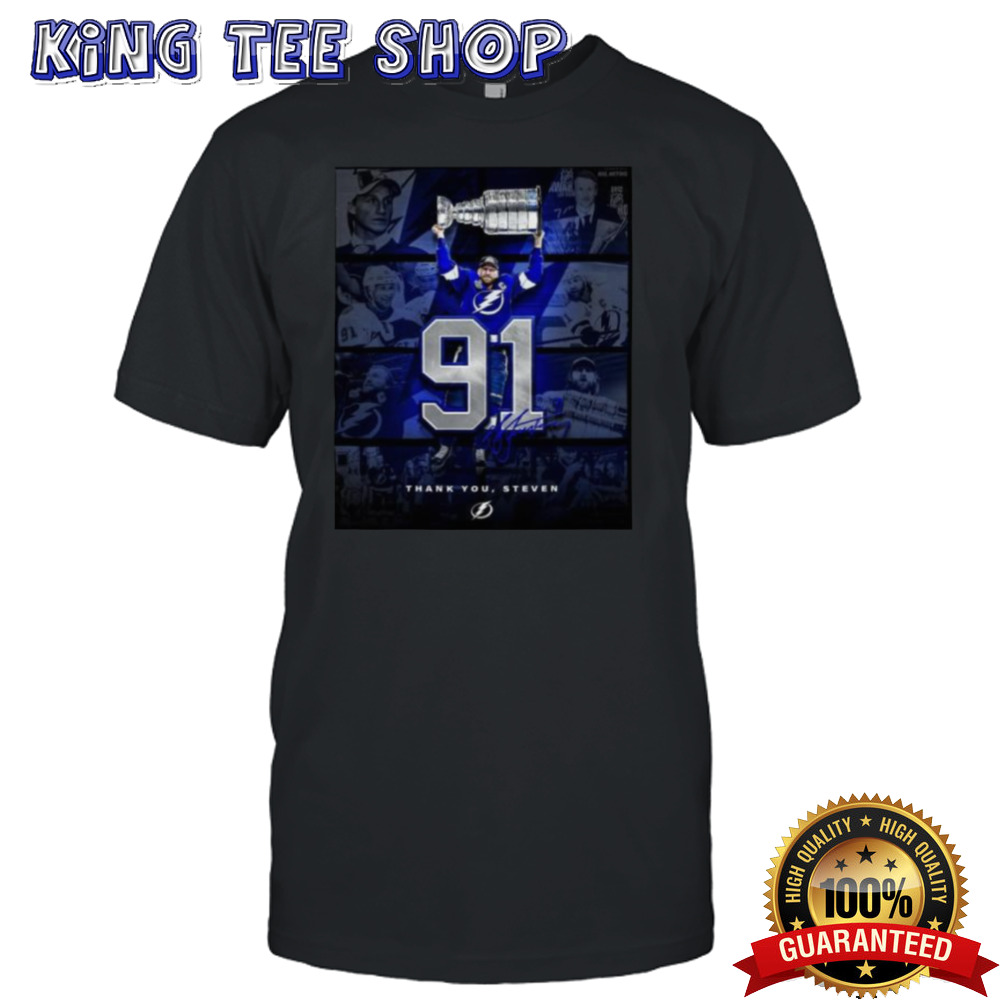 Steven Stamkos Thank You, Steven Tampa Bay Lighting shirt
