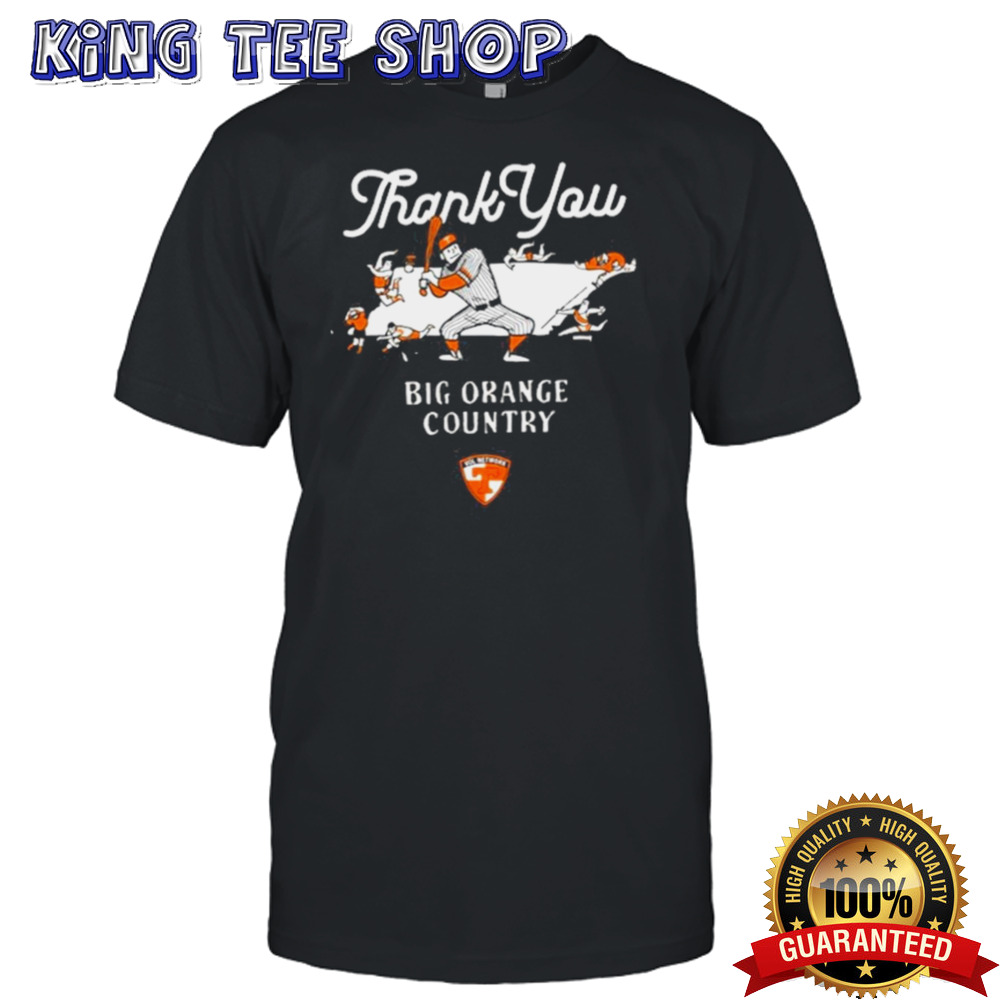 Vol Network Thank You Big Orange Country T Shirt