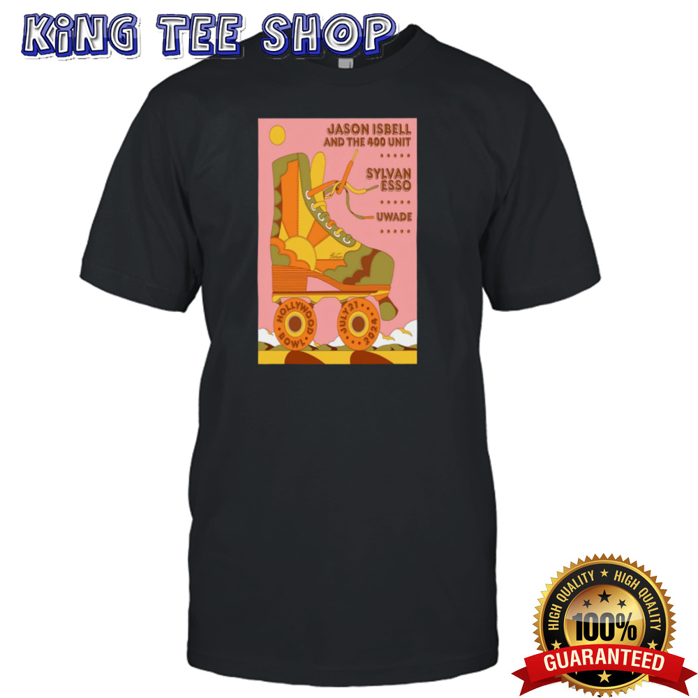 Jason Isbell And The 400 Unit July 21 2024 Hollywood Bowl In Los Angeles CA Poster shirt