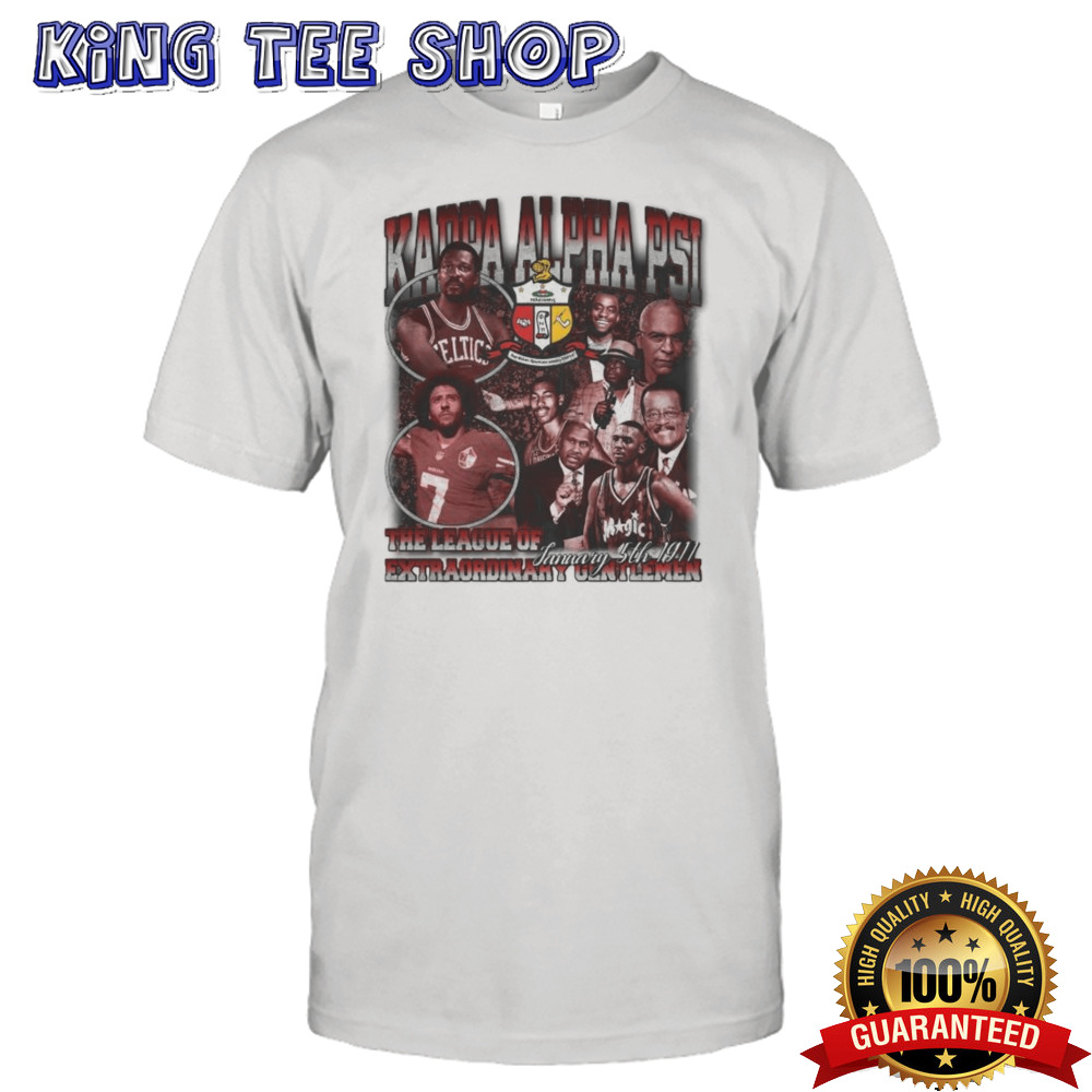 Kappa Alpha Psi Legacy The League Of Extraordinary Gentlemen T-shirt