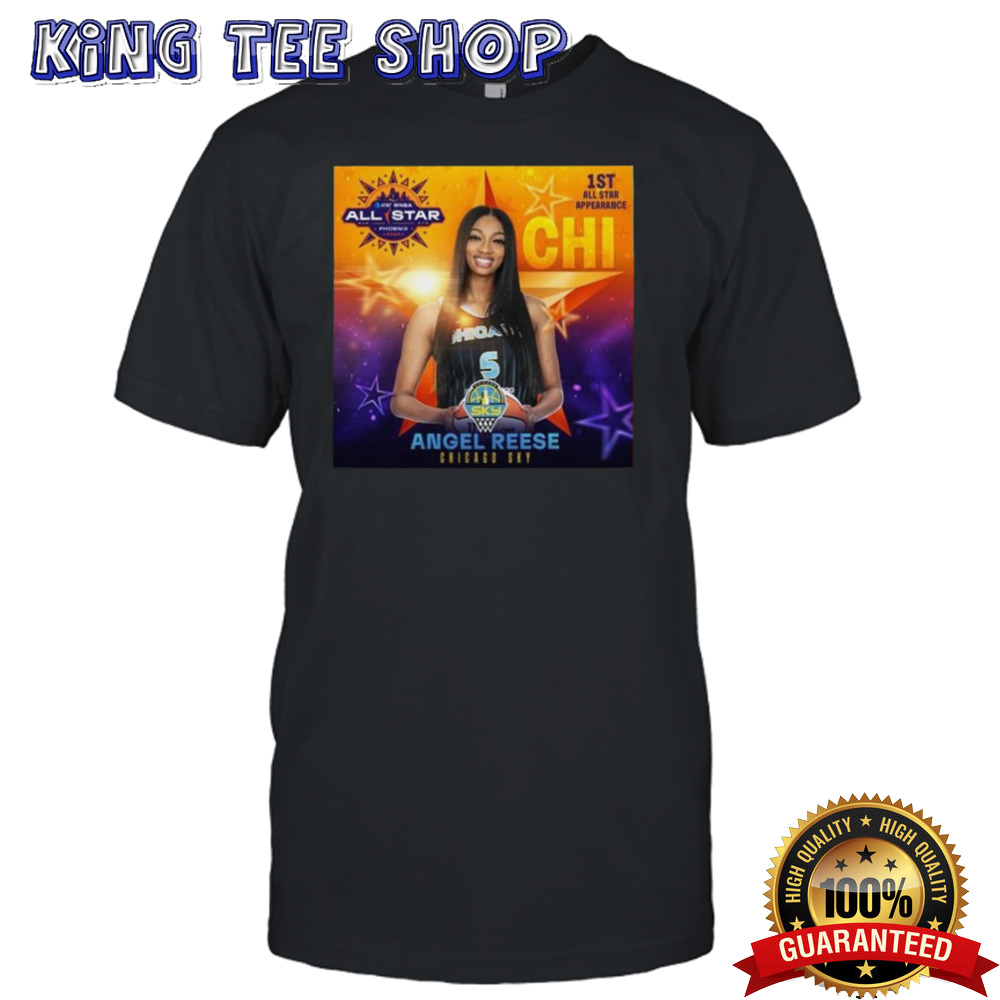 Angel Reese Of The Chicago Sky 2024 WNBA All Star Phoenix Poster T-shirt