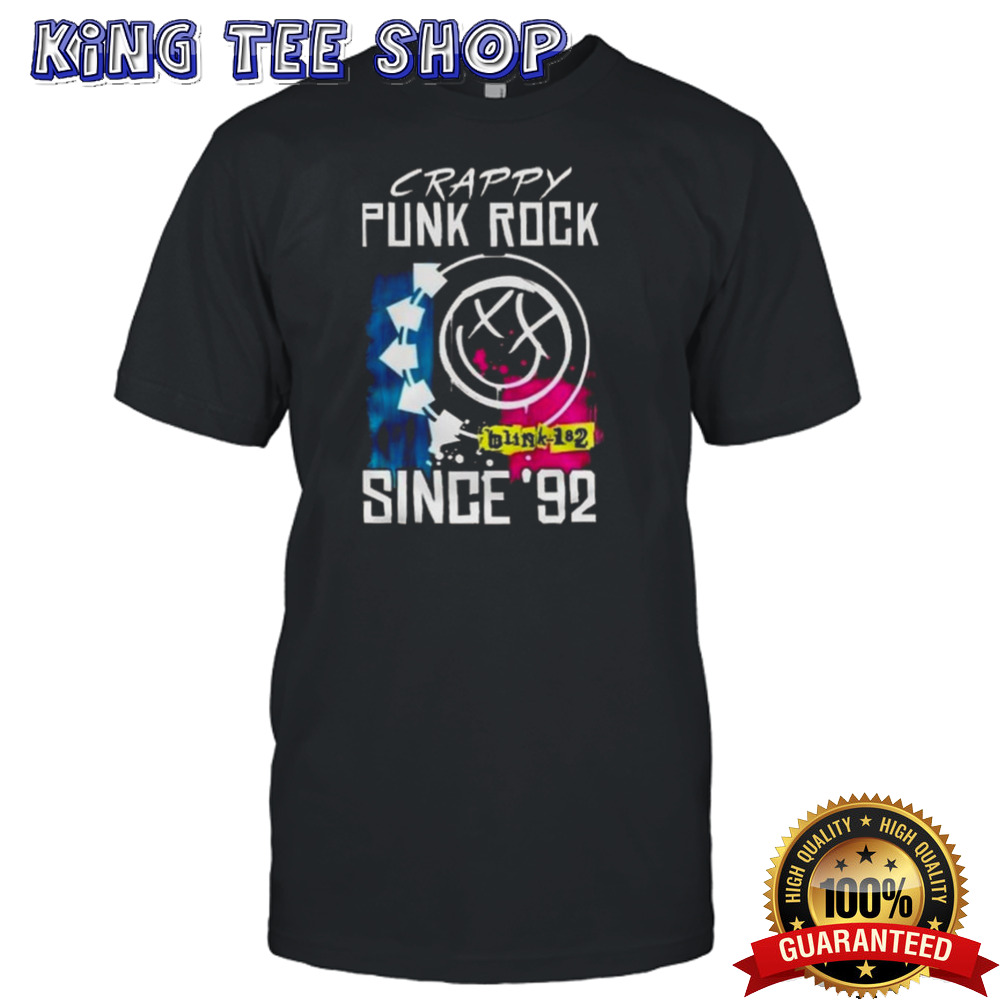 Blink 182 Crappy Punk Rock Since ’92 T-shirt