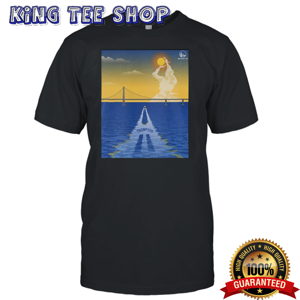 See Captian Out Art By Splash Bros Muse Thank You Klay Thompson Retire Bye Golden State Warriors shirt