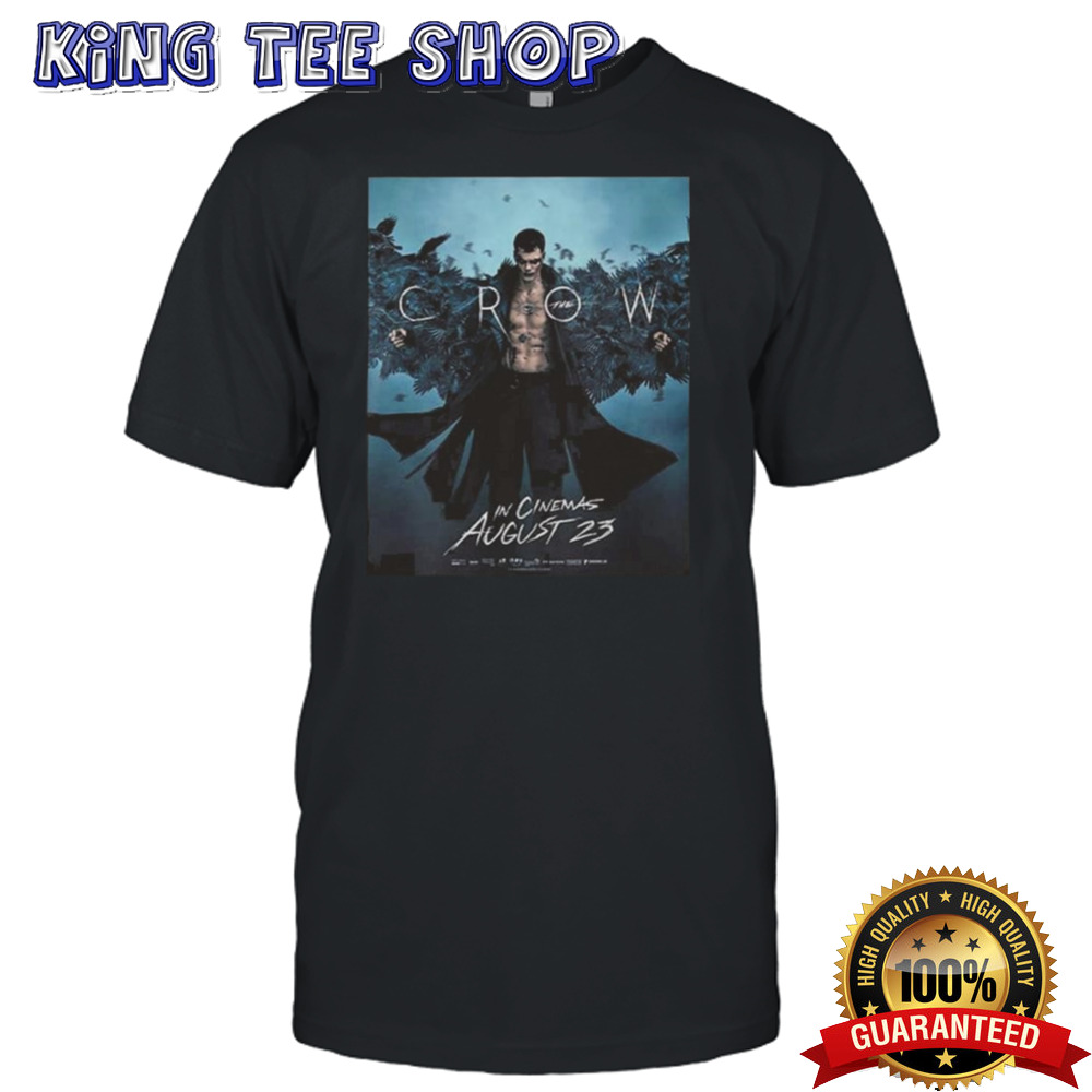The Crow In Cinemas August 23 2024 Bill Skarsgard Merchandise T-shirt