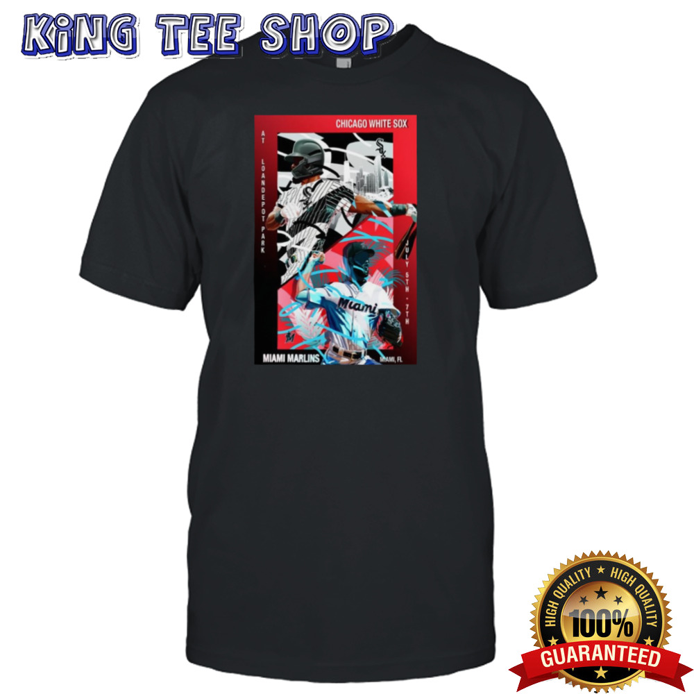 Chicago White Sox Vs Miami Marlins In Miami FL On July 5th-7th 2024 At LoanDepot Park Premium shirt