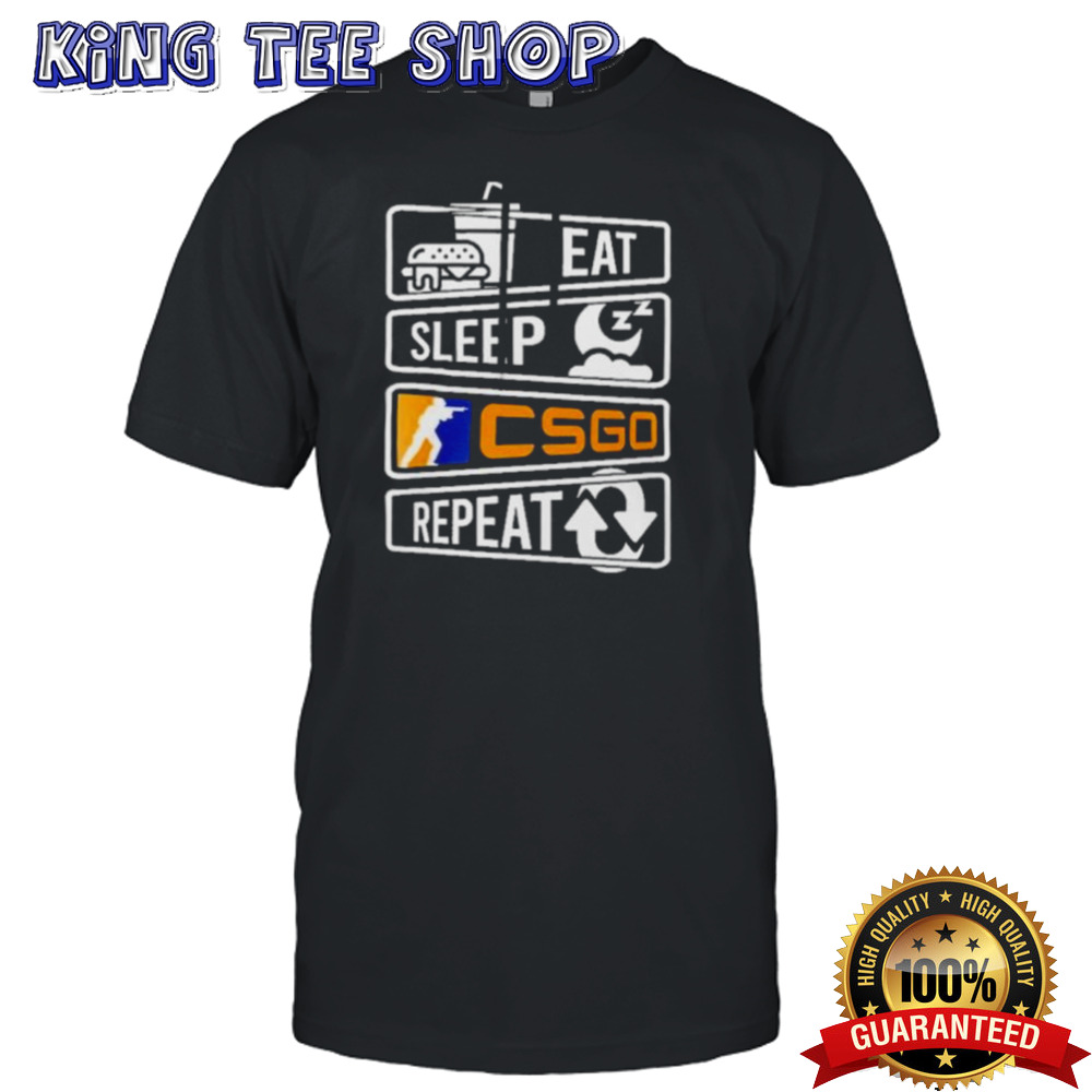 Counter-Strike 2 Eat, Sleep, CODE, Repeat shirt
