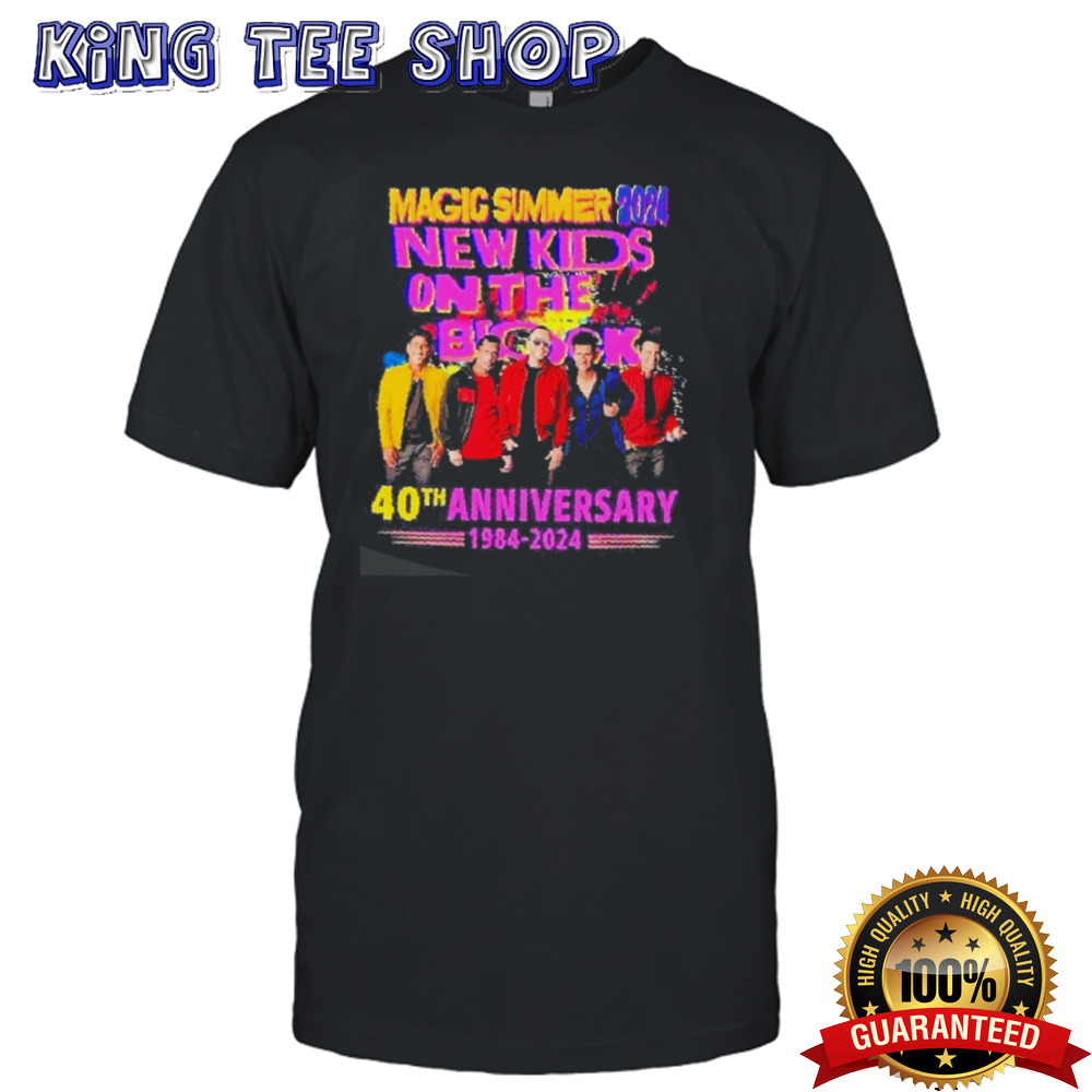 Summer Carnival 2024 New Kids On The 40th Anniversary 1984 2024 shirt