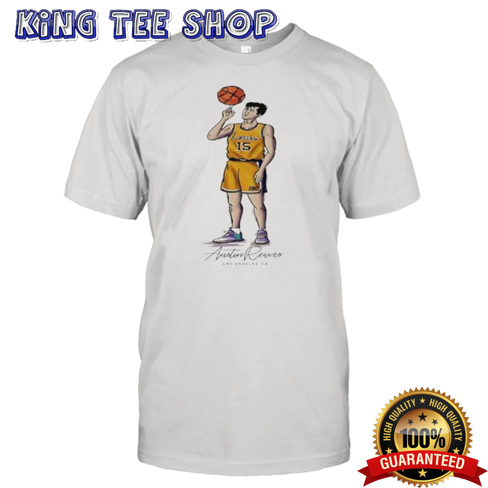 Austin Reaves Los Angeles Lakers Basketball Nba Cartoon T-shirt