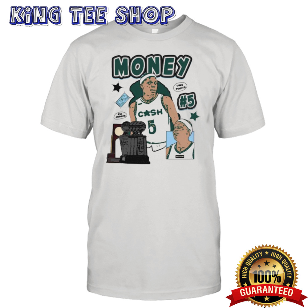 Cassius Winston Money Cash 5 1969 Points 890 Assists T-shirt