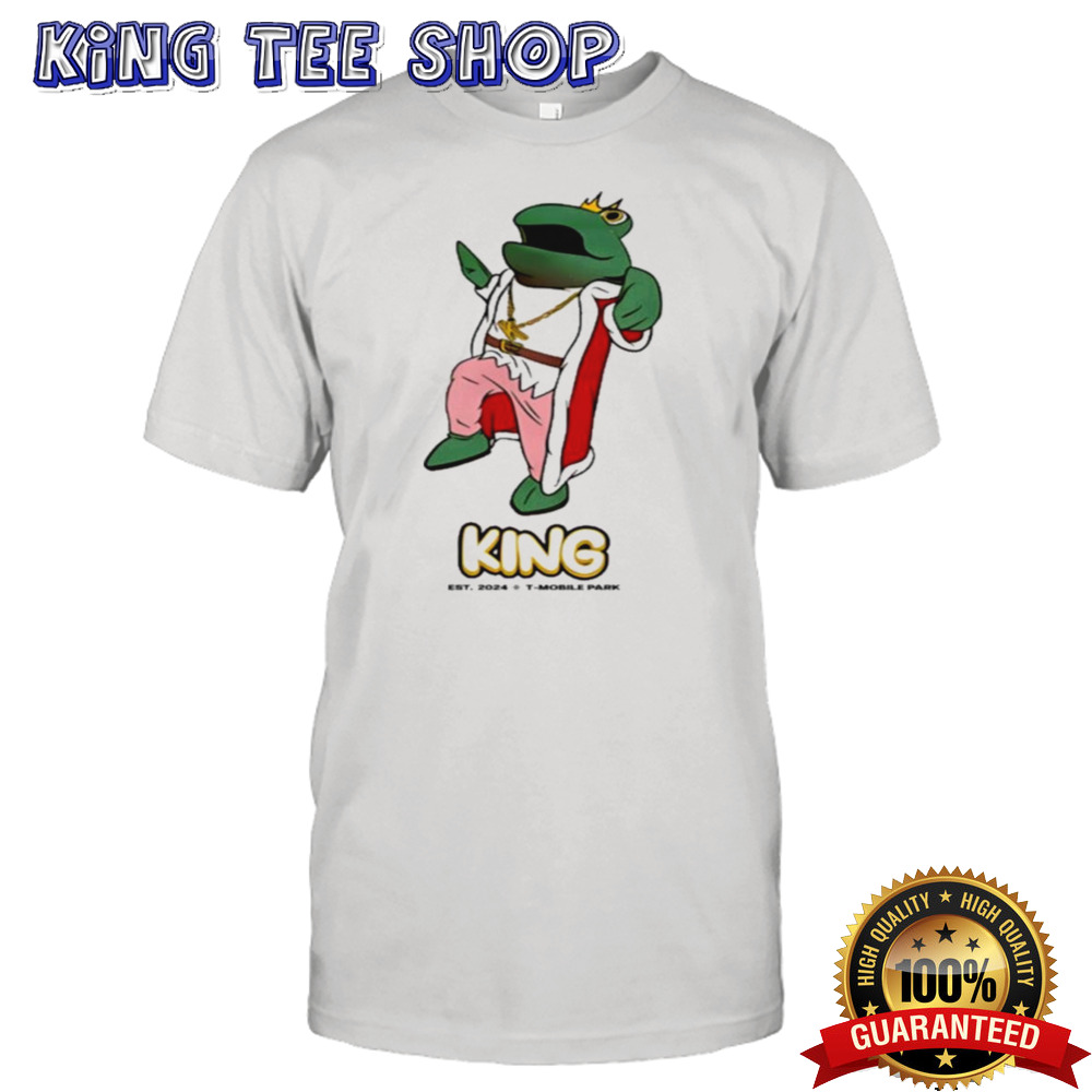 Mariners Salmon Run King Est 2024 T-Mobile Park T-shirt