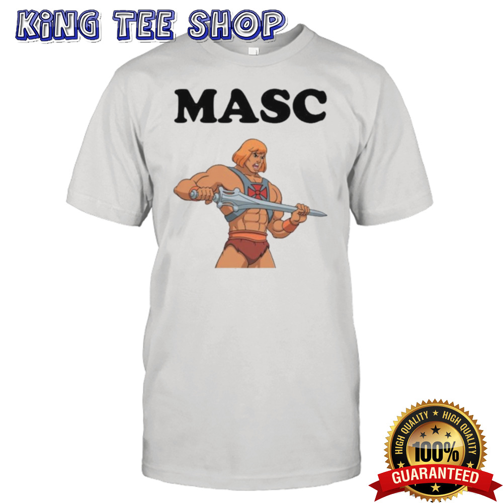 Masc He-Man Cartoon T-shirt