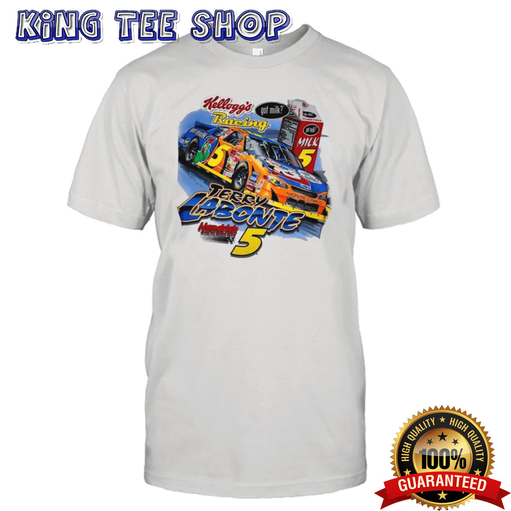 Terry Labonte Kellogg’s Got Milk Racing Hendrick Motorsports T-shirt