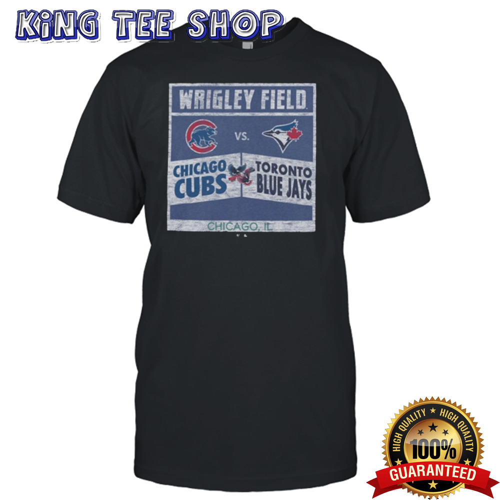 Wrigley Field Toronto Blue Jays vs Chicago Cubs 2024 Dueling Franklin T-shirt