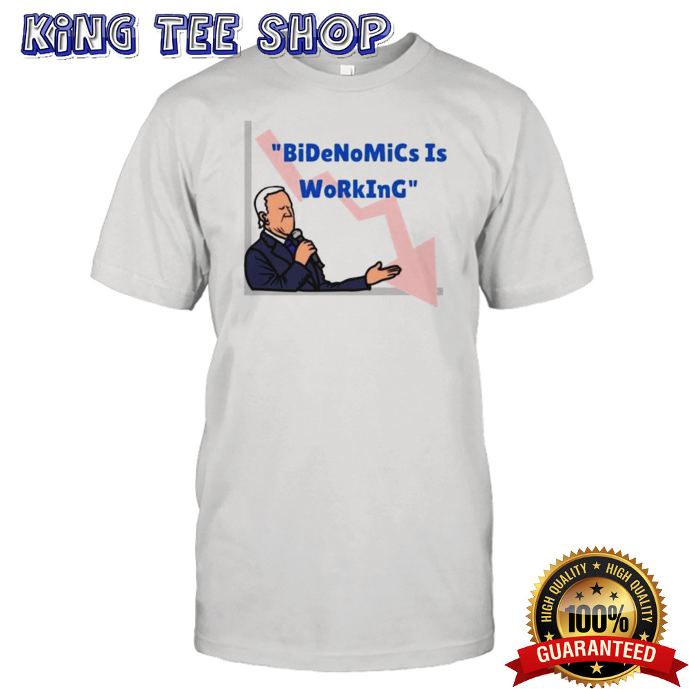 Biden BiDeNoMiCs Is WoRkInG T-Shirt