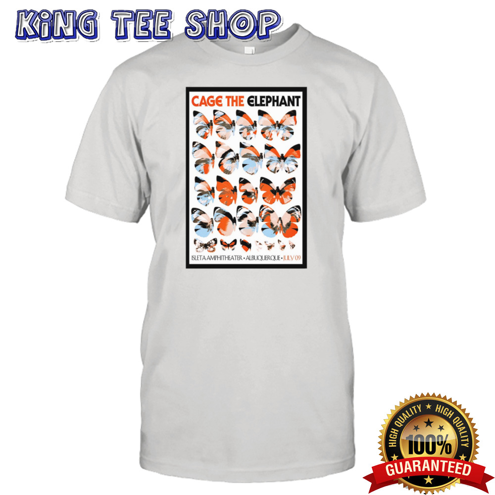 Cage The Elephant July 9 2024 Isleta Amphitheater Albuquerque NM Poster shirt