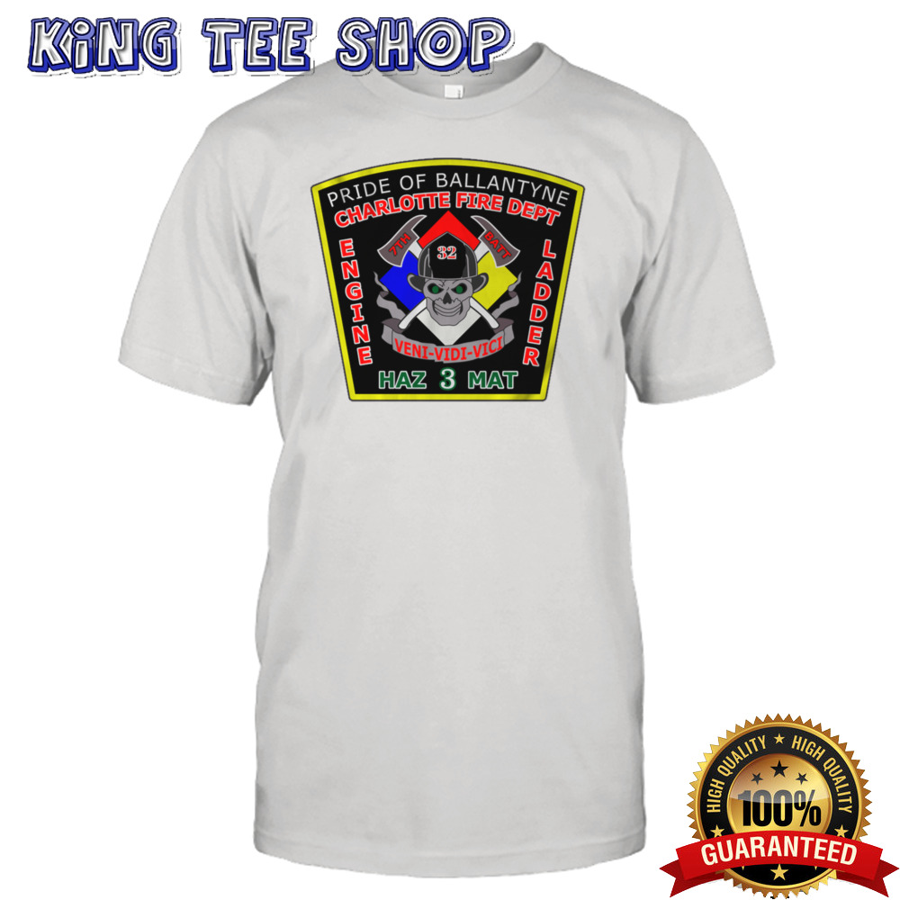 Charlotte Fire Department Station 32 Shirt