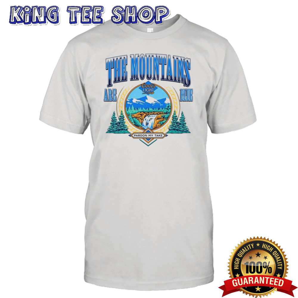 Coors X Pmt The Mountains Are Blue T-shirt