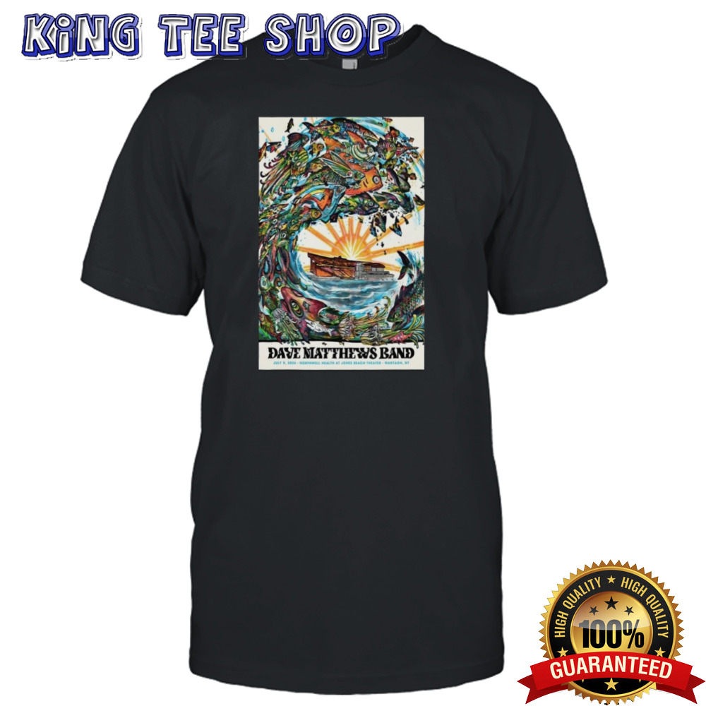 Dave Matthews Band Jul 9 2024 Wantagh NY Poster Shirt