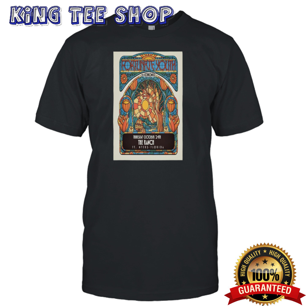 Fortunate Youth Oct 24 2024 The Ranch Fort Myers FL Poster Shirt