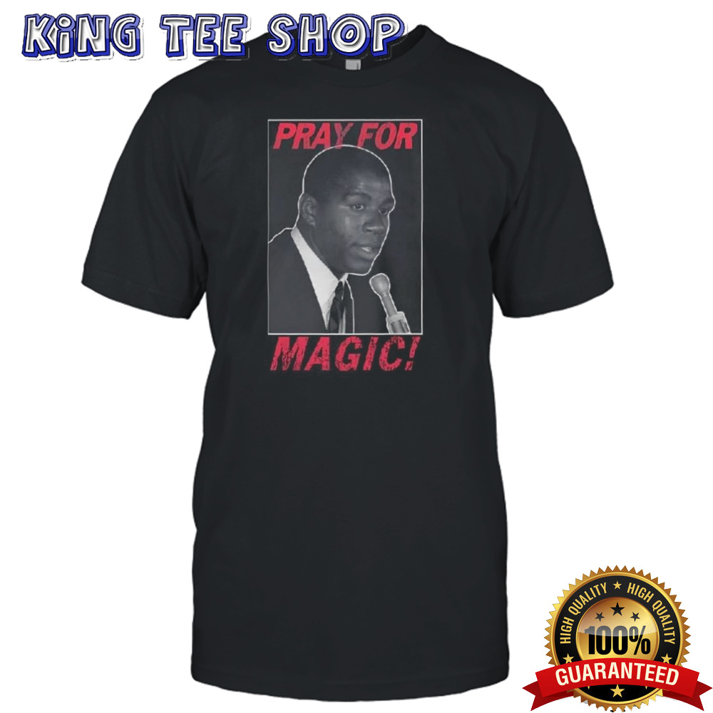 Jared Mccain Wearing Pray For Magic shirt