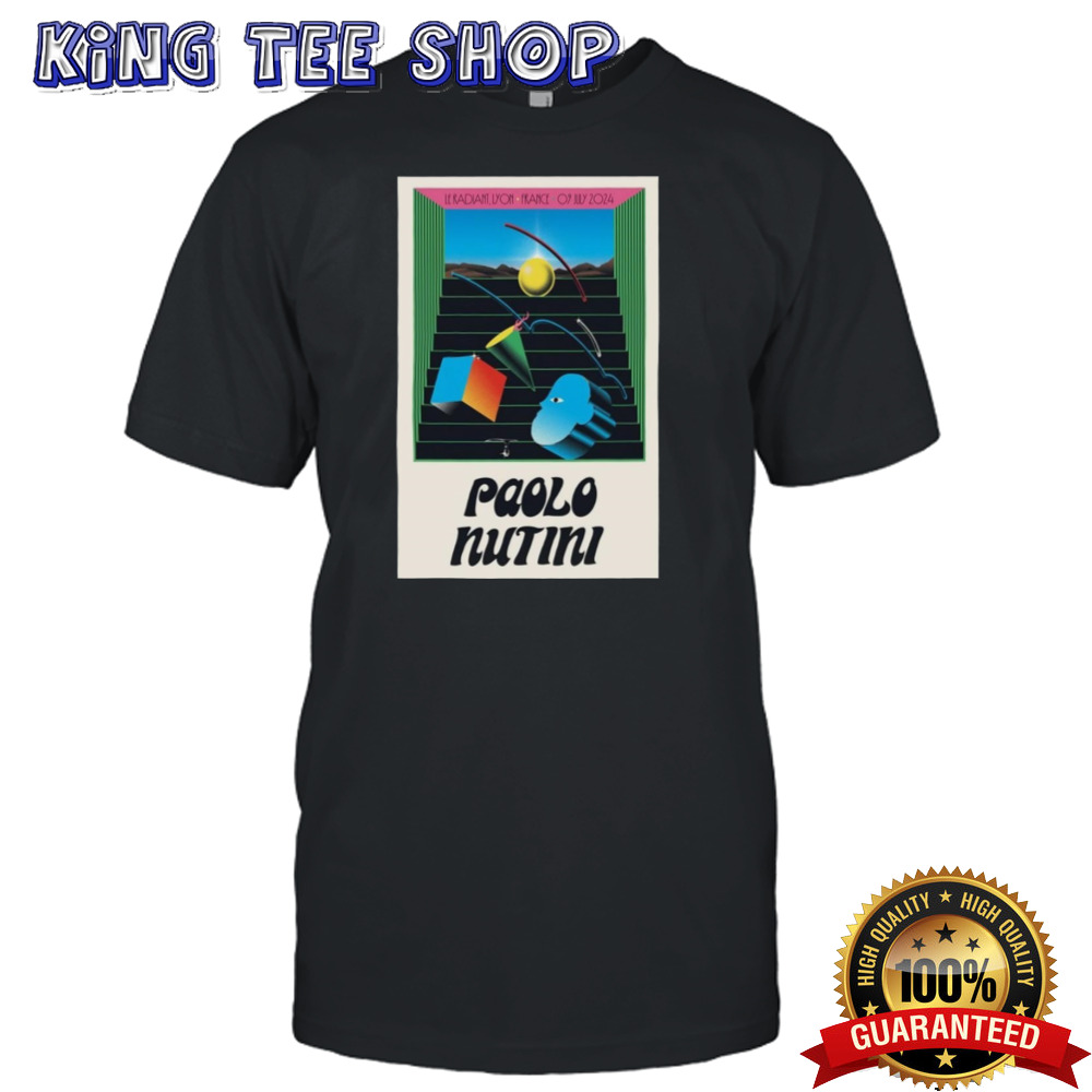 Paolo Nutini July 9 2024 Le Radiant Lyon France Poster Shirt