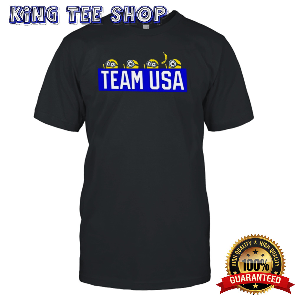 Team USA Minions Flag & Rings shirt
