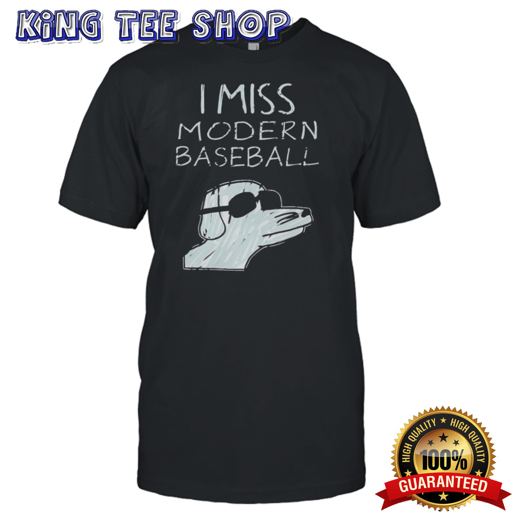 Dog I miss modern baseball shirt