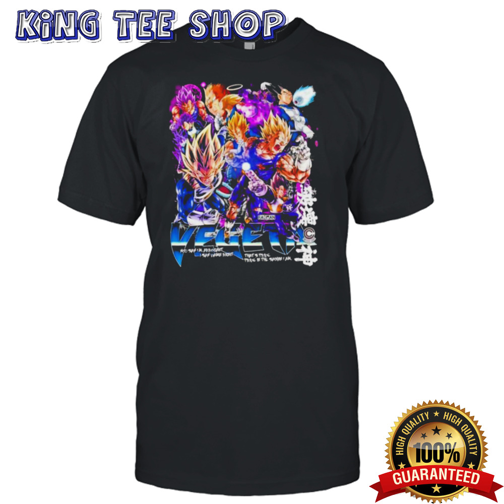 Dragon Ball Vegeta Vintage Shirt