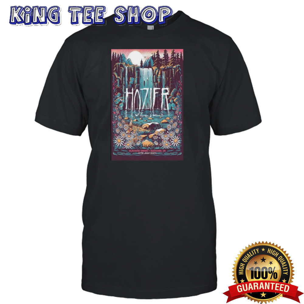 Hozier July 10 2024 Glasgow Green Glasgow UK Poster Shirt
