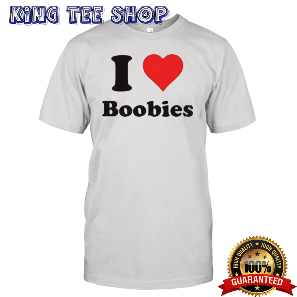 Jungwon I Love Boobies Shirt