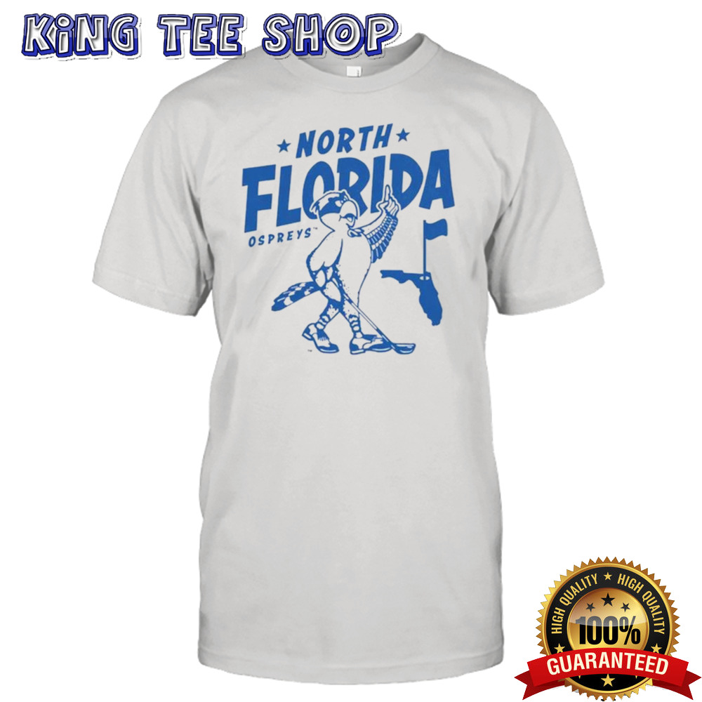 North Florida Ospreys Golf Throwback Shirt