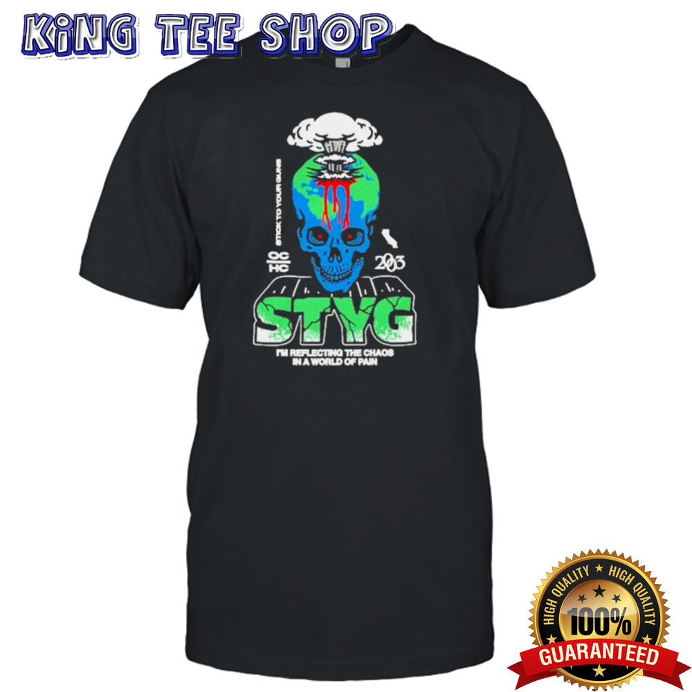 Stick To Your Guns Skull Explode T-shirt