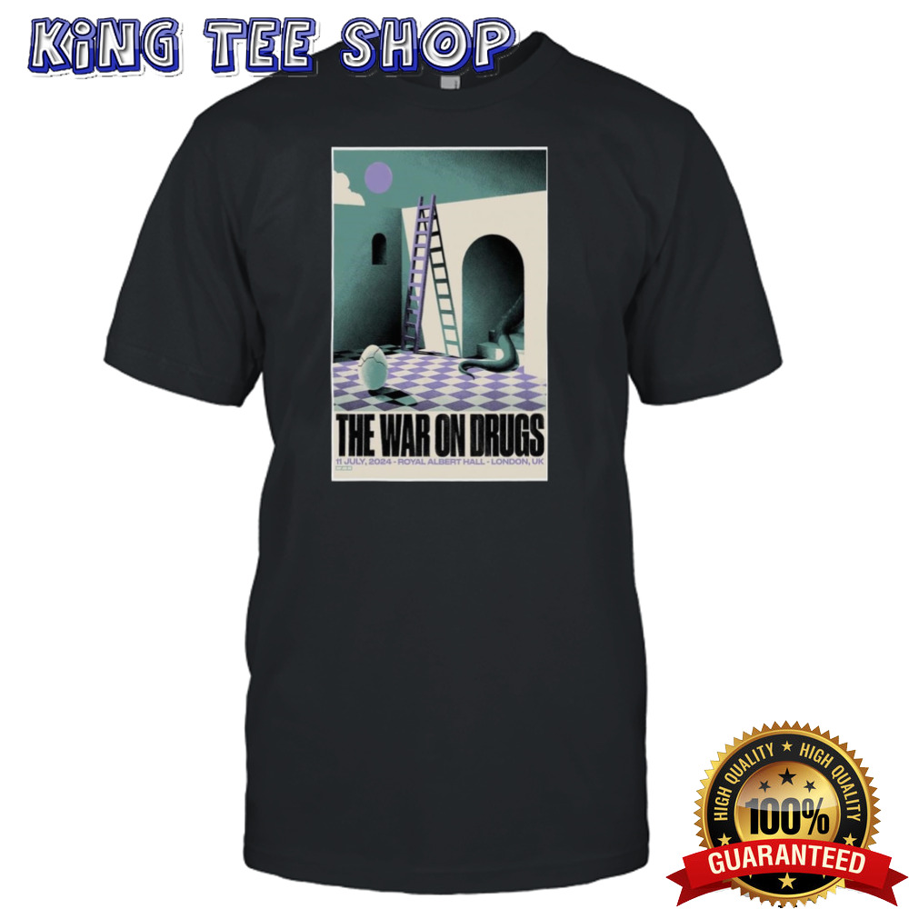 The War On Drugs Royal Albert Hall UK July 11 2024 Poster Shirt
