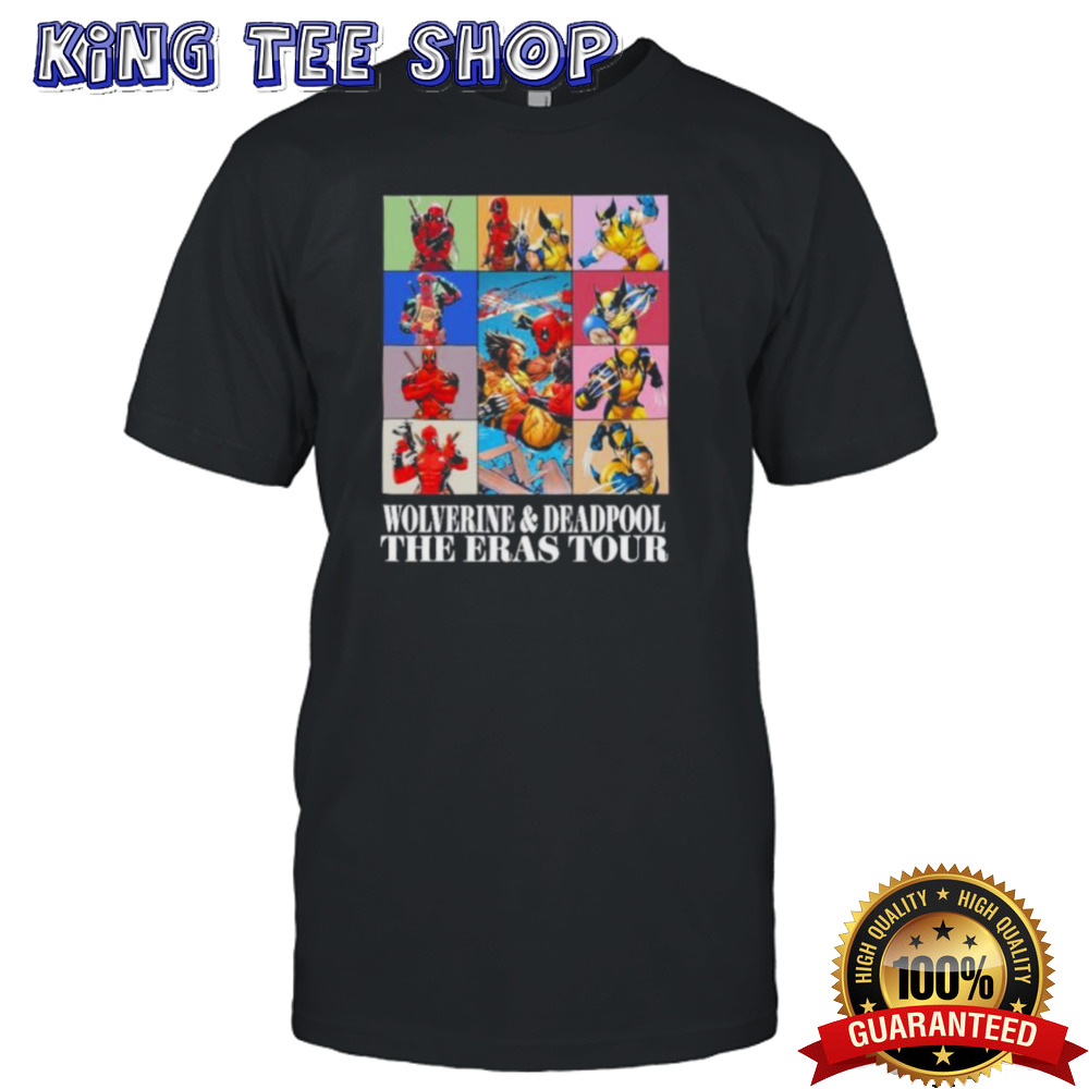 Wolverine And Deadpool The Eras Tour 2024 Shirt