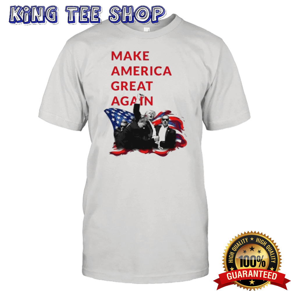 Donald Trump Maga injured in shooting at Pennsylvania rally T-Shirt