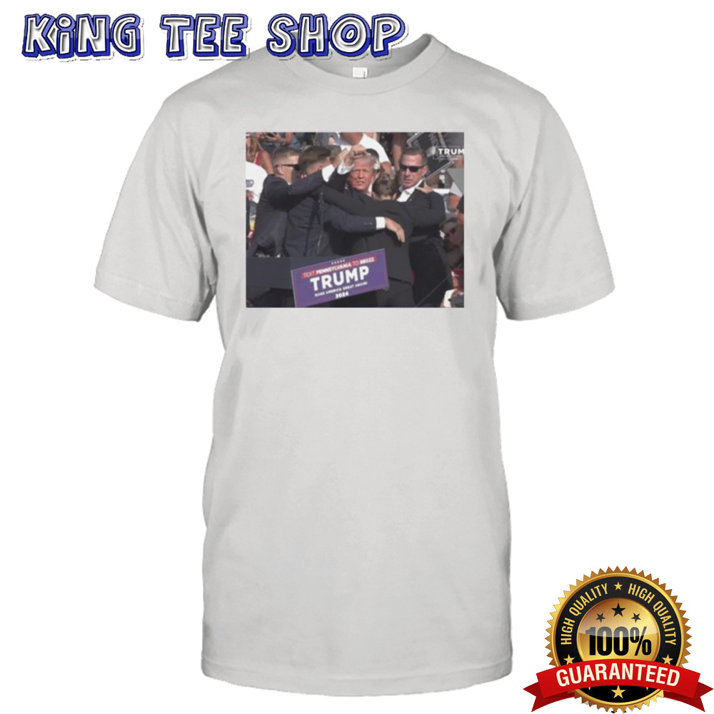 Donald Trump Text Pennsylvania To 88022 Trump Make America Great Again 2024 T-shirt