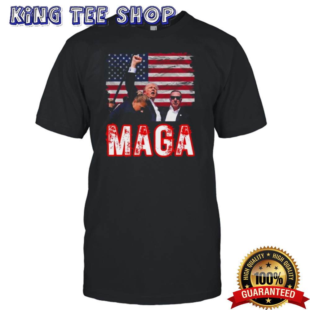 Maga Trump Iconic Fist Raised T-shirt
