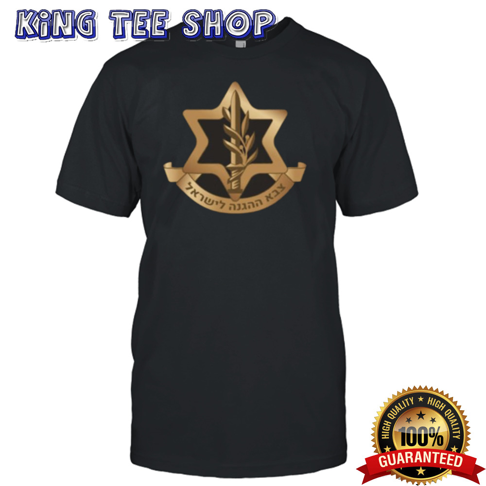 Marina Medvin Wearing Idf Israel Defense Forces T-shirt