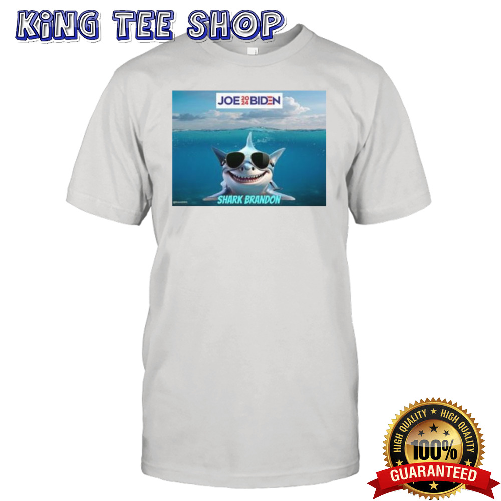 Shark on Joe Biden 2024 shirt