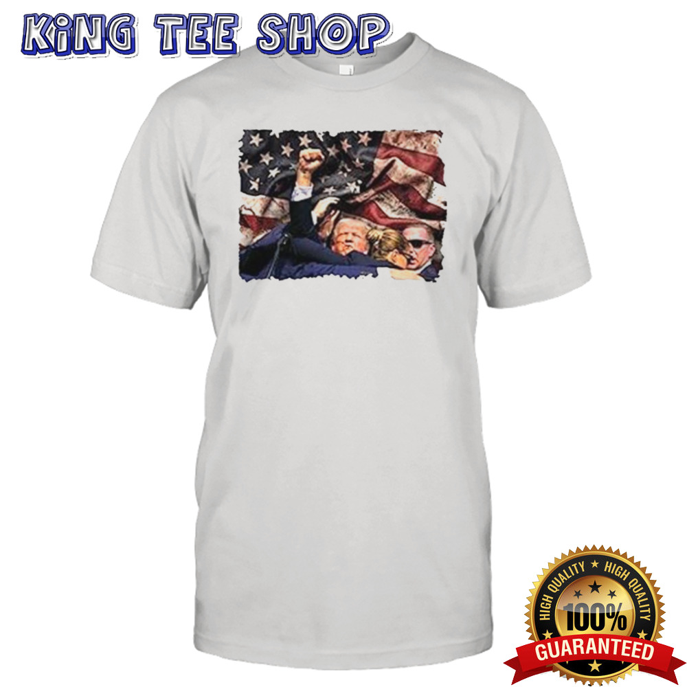 Trump Assassination Survival 2024 – Resilience Fight T-shirt