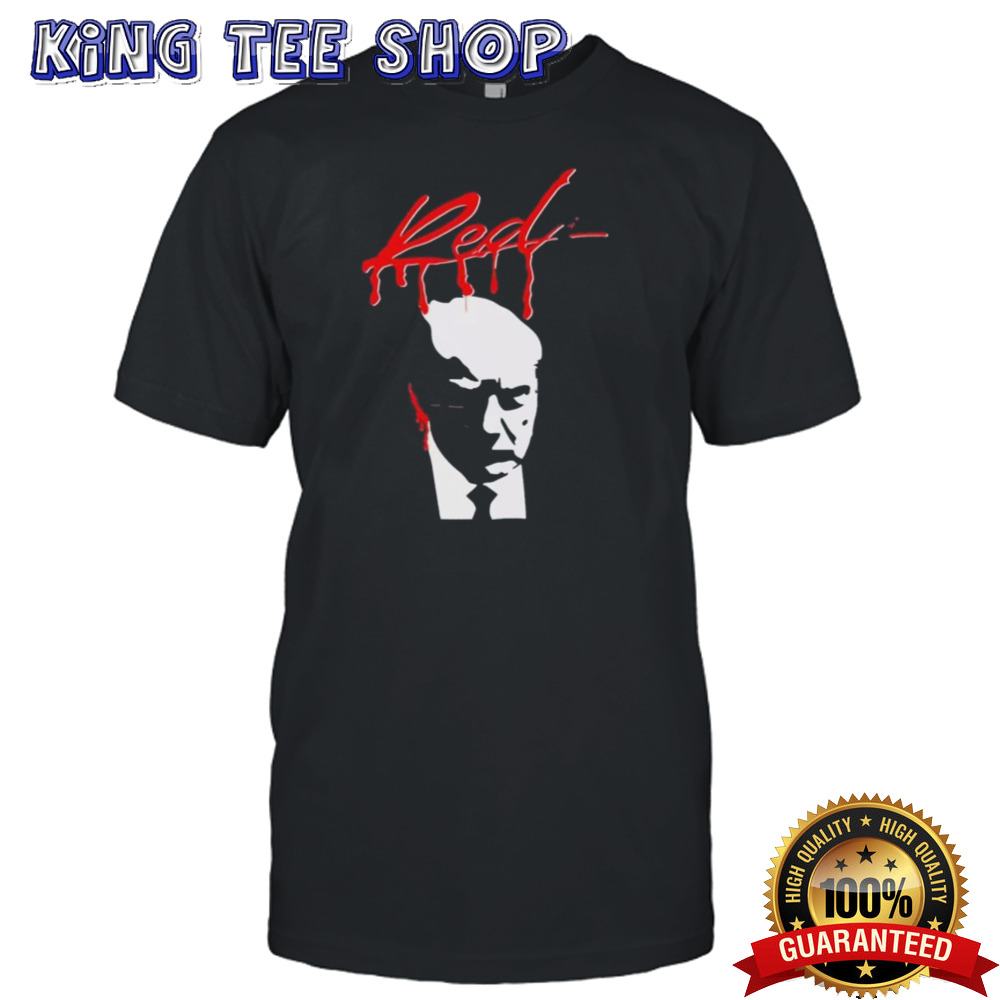 Donald Trump Shot At Rally Red Playboi Carti Opium Shirt