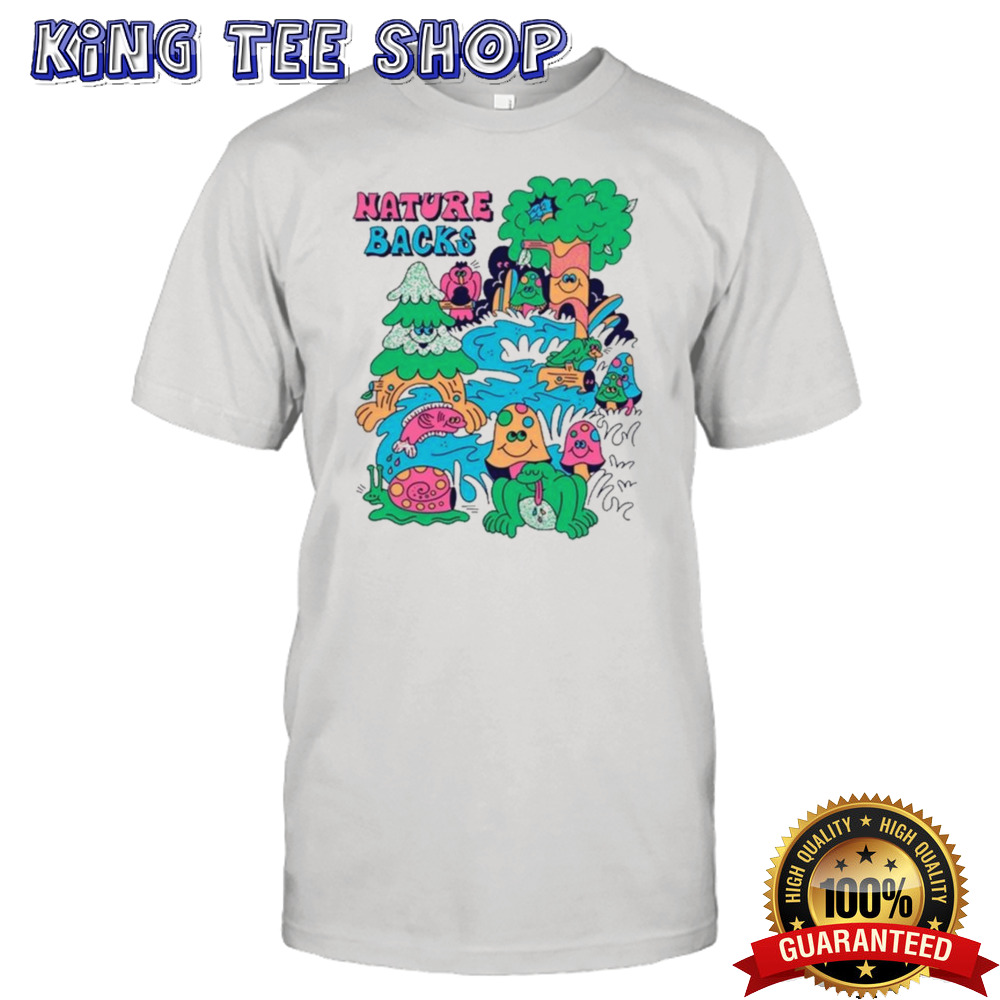 Nature Backs Funky Forest T-shirt