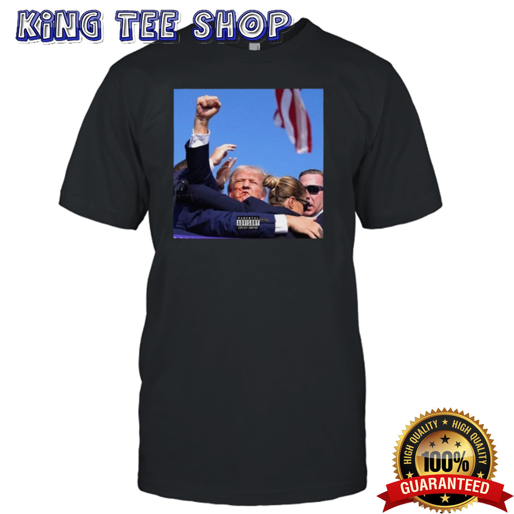 Trump Being Taken Off Stage By Secret Service Shirt