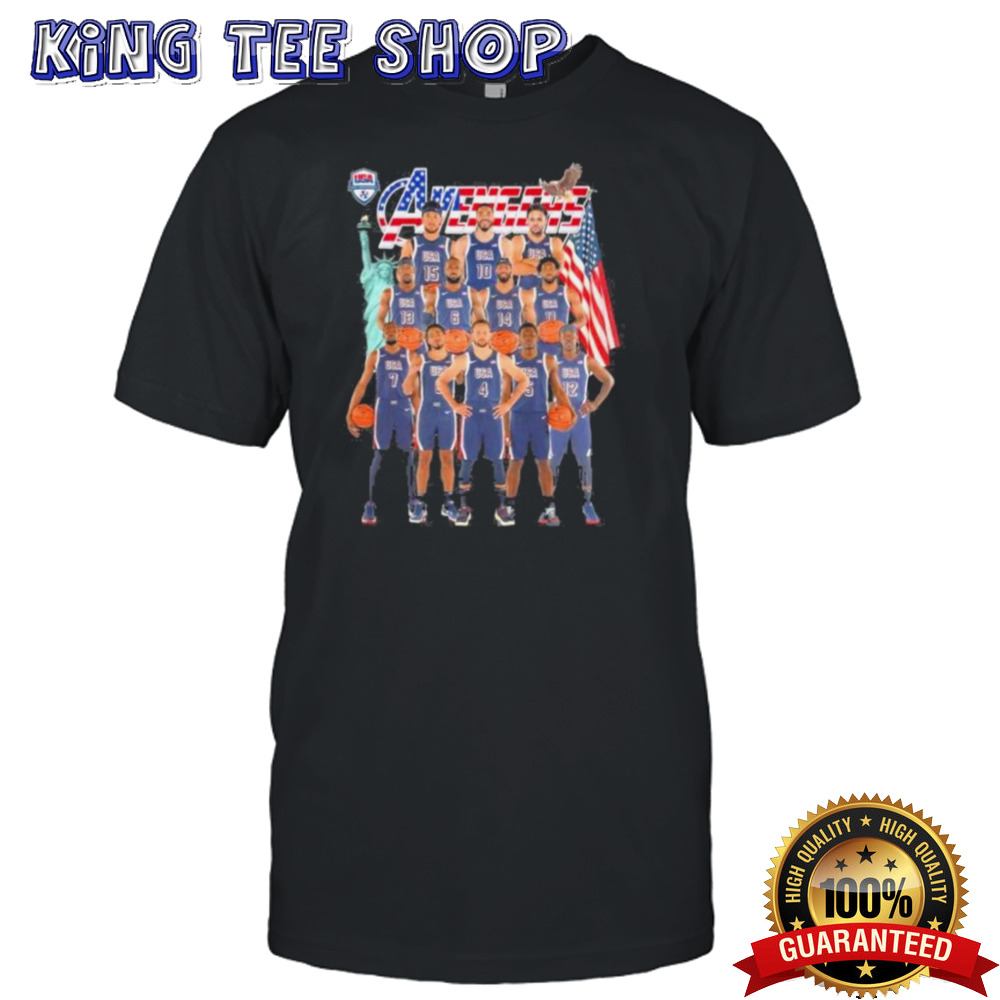 Usa Avengers Basketball Team Olympic Shirt